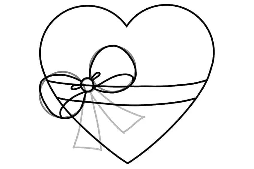 Drawing:yw-tzomiaao= heart Innovative Line Art