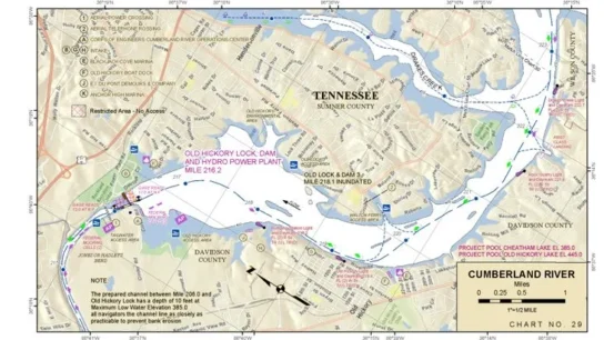 gay street and cumberland river