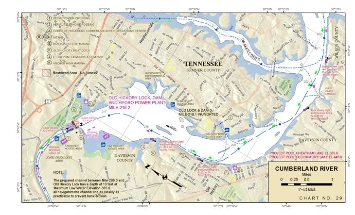 gay street and cumberland river